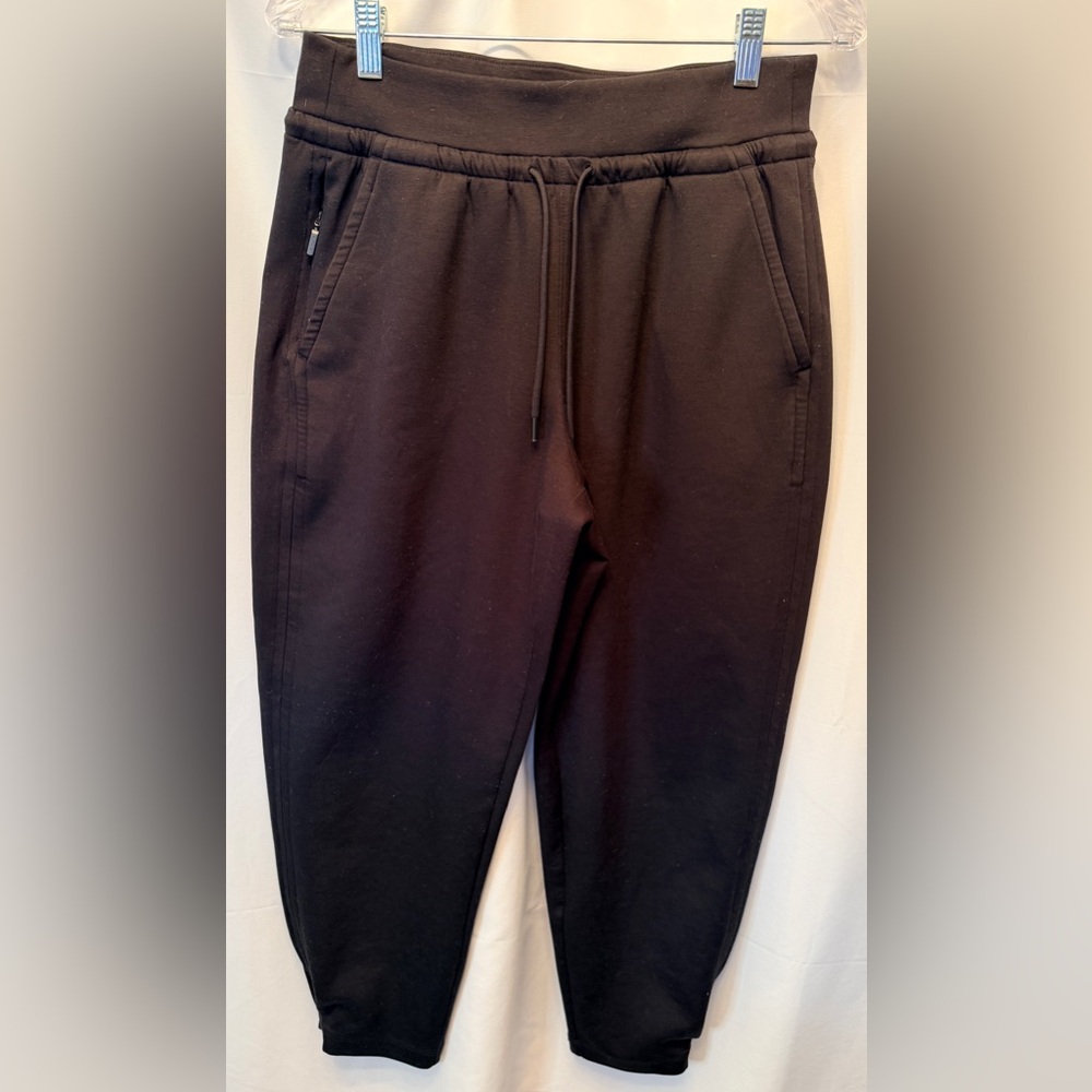 Athleta Women’s Medium Allure High Rise Jogger Pants #410348 Black 27” Inseam - Picture 2 of 10